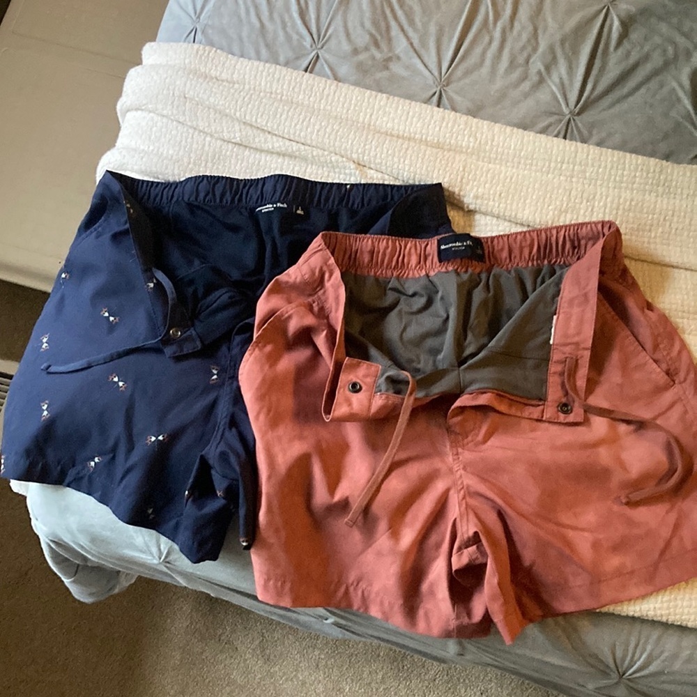 NWOT Lot of 2 Abercrombie Resort Shorts​​​